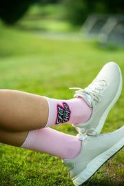 HIT AND HOPE Golfsocken – Basic Pink