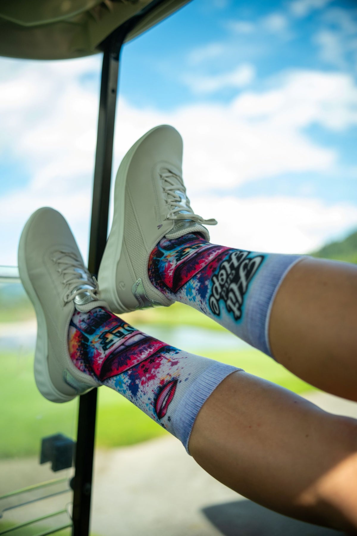 HIT AND HOPE Golfsocken – Hot Lips