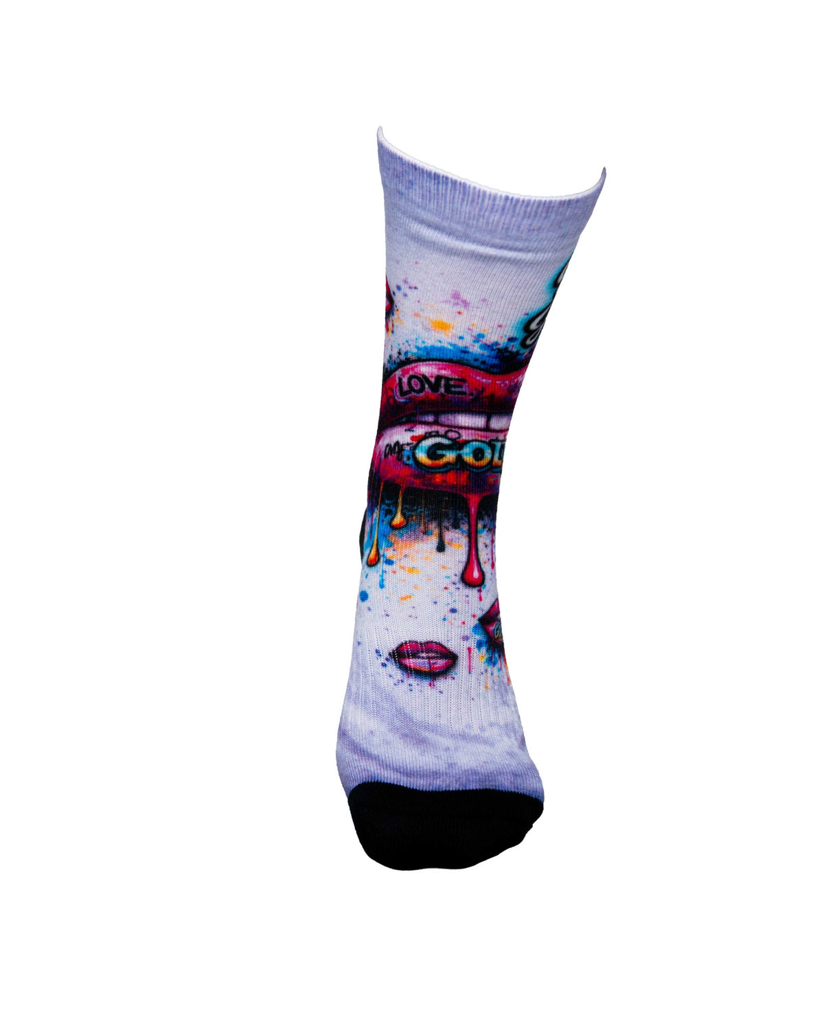 HIT AND HOPE Golfsocken – Hot Lips