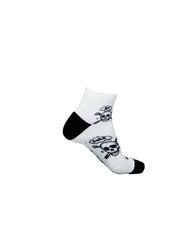 HIT AND HOPE Quarter-Socken – Skulls